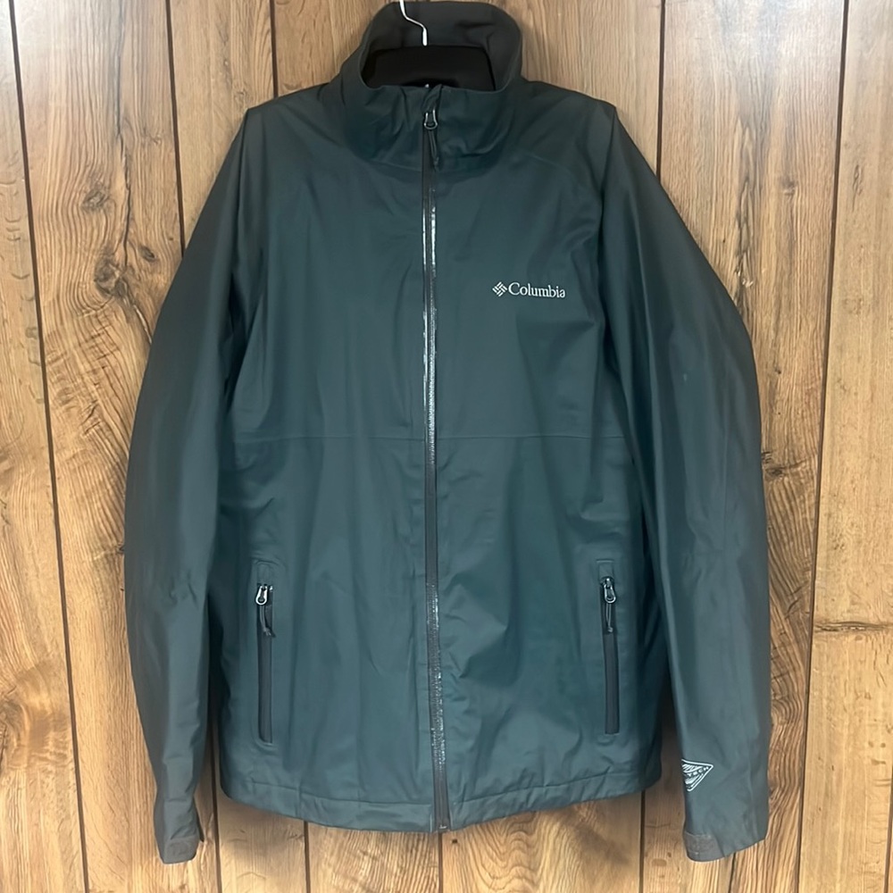 Women’s Columbia Waterproof Windbreaker Jacket M